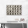 thumbnail image 2 of ARTCANVAS Baboon Walking on All Fours Canvas Art Print by Eadweard Muybridge - Size: 26" x 18" (1.50" Deep), 2 of 9