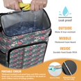 thumbnail image 2 of Travel Cooler Bag - DarkGreen Dinosaurs Pattern Camping Beer Cooler Backpack with Bottle Opener- Waterproof Insulated Picnic Backpacks - Cooler Bag for Beach, 2 of 6