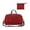 Red, variant on Gym Bag with Pocket Compartment, Lightweight Sports Travel Bag for Women Men, Water Resistant Carry On Weekender Overnight Tote for Swimming Yoga Gym Fitness Travel Storage