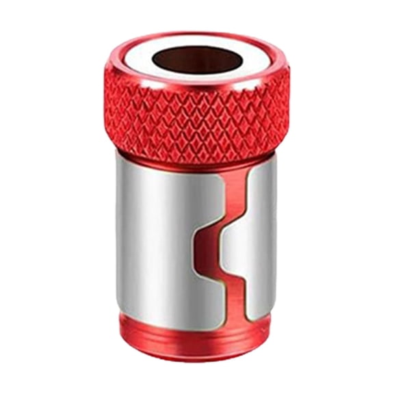 Magnetic Bit Ring Ultra Strong Magnetizer Screw Ring Non-Slip Hardened Steel Attachment for Screwdriver Bit Magnetic Power Boost and Precision Fastening