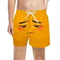 thumbnail image 1 of Boys Swim Trunks With Prints Beach Shorts Kids Summer Pool Party Play Clothes, 1 of 4