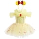 thumbnail image 1 of Disney Frozen Elsa Anna Niñas Tutu Vestido Cosplay Princesa Sirena Ariel Jasmine Belle Blancanieves Disfraz Fiesta de cumpleaños para niños Prom5T (Etiqueta 130) Gao Jinjia LED, 1 of 2