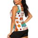 thumbnail image 3 of Fotbe Fall Pumpkins Blusas Sin Mangas para Mujer – Estilo Casual, Corte Suelto, Slim-Fit, Cuello Redondo Deportivo, Tops de Verano para Gimnasio y Yoga-XX-Large, 3 of 7