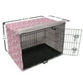 thumbnail image 6 of Cupcakes Dog Crate Cover, Pastry Arrangement Muffins and Macaroon Cookies, Easy to Use Pet Kennel Cover Small Dogs Puppies Kittens, 7 Sizes, Pink Multicolor, by Ambesonne, 6 of 6
