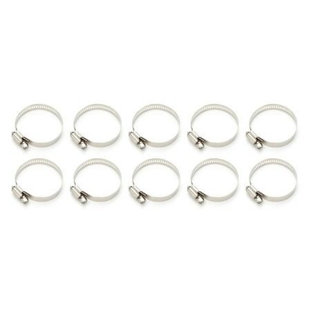 

Hose Clamps 1-1/2-1-3/4 10 Pack