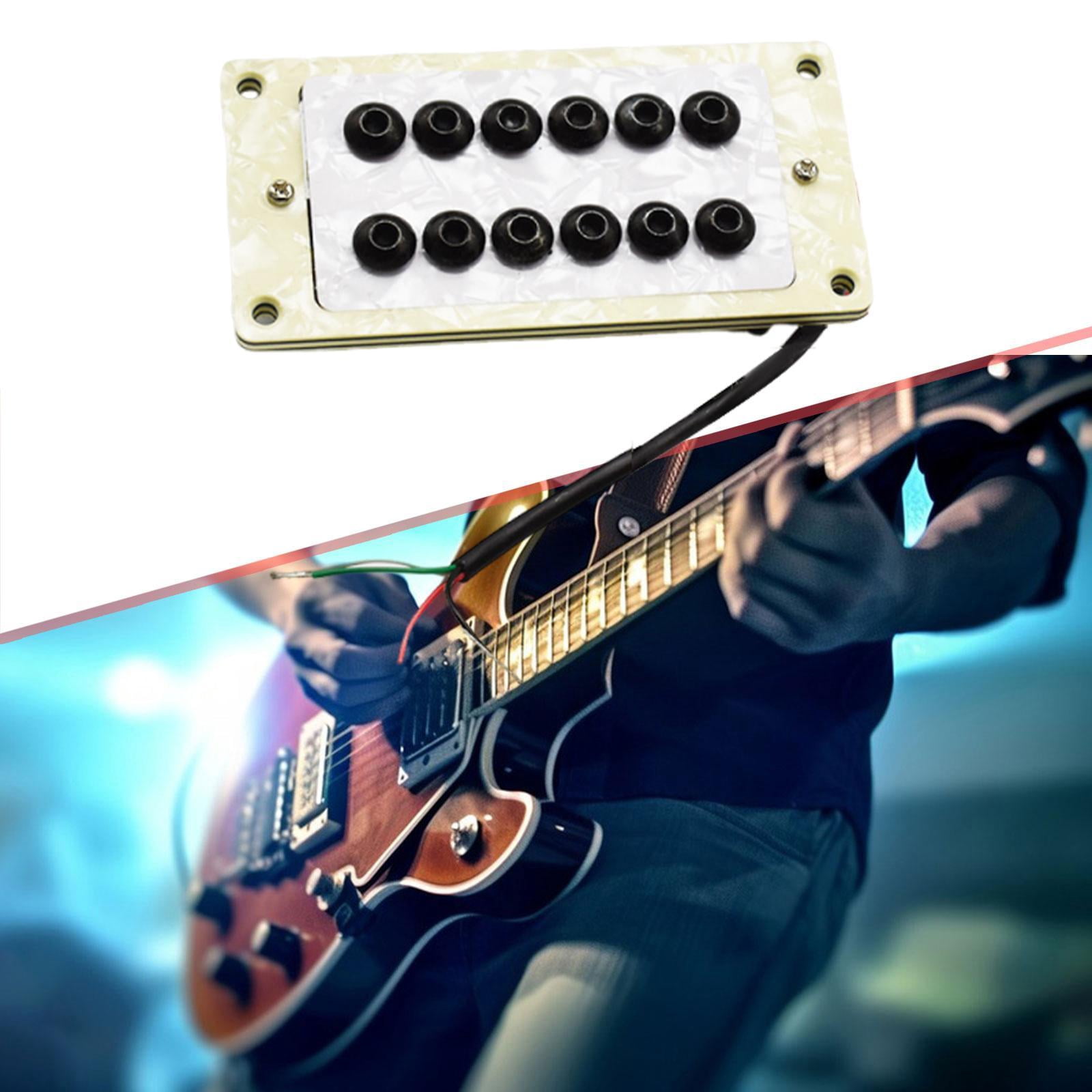 LeeQinersw Electric Guitar Humbucker Pickup Spare Part Replacement Compact Professional Easy to Install Musical Instrument Accessories Bridge