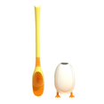thumbnail image 1 of Brosse de Toilette à Tête Incurvée à Angle Réglable TPR Brosse de Salle de Bain à Économie de Main-D'œuvre pour Hôtel, 1 of 10
