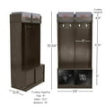 thumbnail image 5 of Little Partners Deluxe Cabinet Cubby Organizer, Learn 'N Store Wooden Classroom Cubbies Compartment Lockers for Storage of Toddlers and Kids Coats, Equipment, Backpacks (Premium Charcoal), 5 of 15