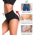thumbnail image 3 of Womens Underwear, Cotton Underwear Postpartum Tummy Control Panties Stretch, 3 of 5