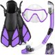 thumbnail image 1 of Set de Snorkel ZEEPORTE Máscara y Aletas con Equipo para Adultos + Bolsa, 1 of 7