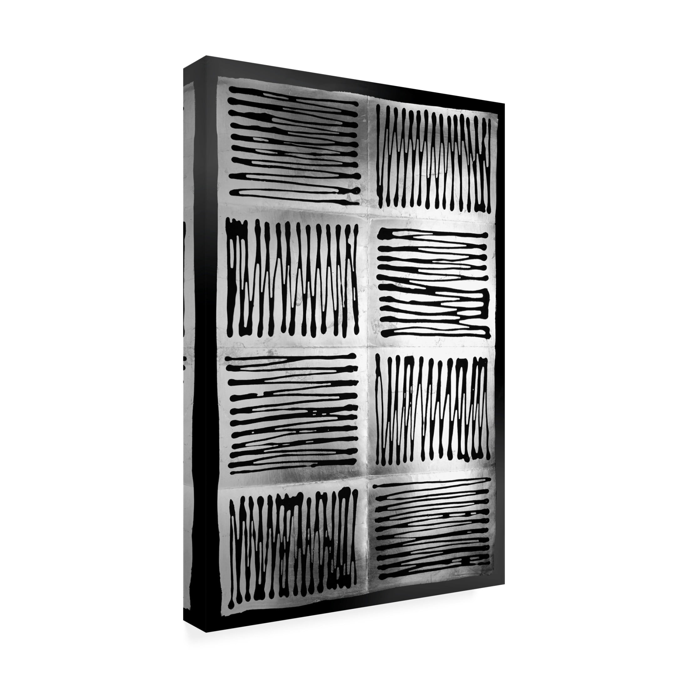 Canvas Wall Art - Vanna Lam 'Galvanize II' Wall Art for Living Room, Bedroom, or Office Décor by Trademark Fine Art - 22 x 32 Inches