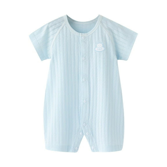Bysome Baby Boys Bodysuits Boy Girl Romper Jumpsuit Outfits Clothes 0-3 Months