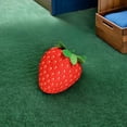 thumbnail image 1 of BESTYASH Oreiller Fraise en Peluche Kawaii Doux Tissu Rouge PP Support 1Pcs, 1 of 7