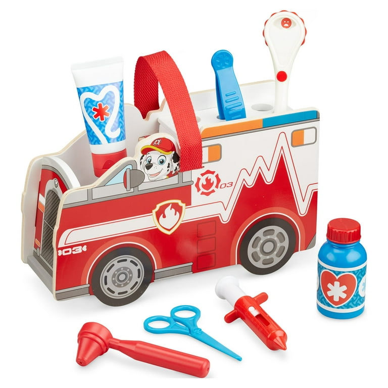 Paw Patrol Marshall's Wooden Rescue Caddy - Melissa & Doug