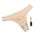 thumbnail image 2 of Lencería sexy de seda helada sin costuras para mujer, tanga de cintura baja para mujer, 2 of 5