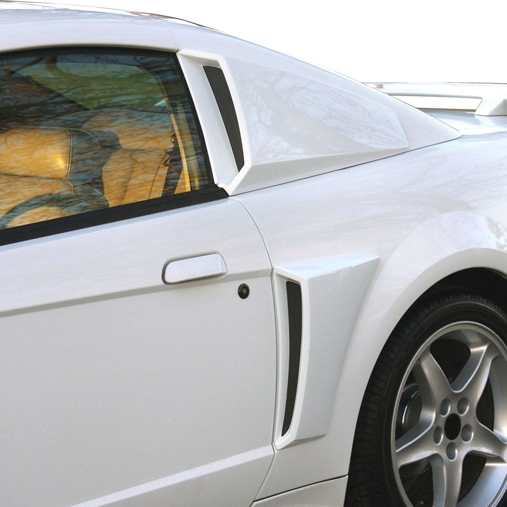 2pcs Side Window Scoop Louvers ABS Sun Shade Cover For 1999