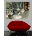 thumbnail image 2 of Degas "The Rehearsal of the Ballet on Stage" (19th) Glossy Poster, 2 of 2
