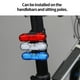 thumbnail image 5 of Eigraketly Luz trasera giratoria para bicicleta de 30 lúmenes, luz trasera para bicicleta de noche, recargable por USB, impermeable, a prueba de golpes, Ciclismo Azul Vendaje Eigraketly OD000407-03B, 5 of 6