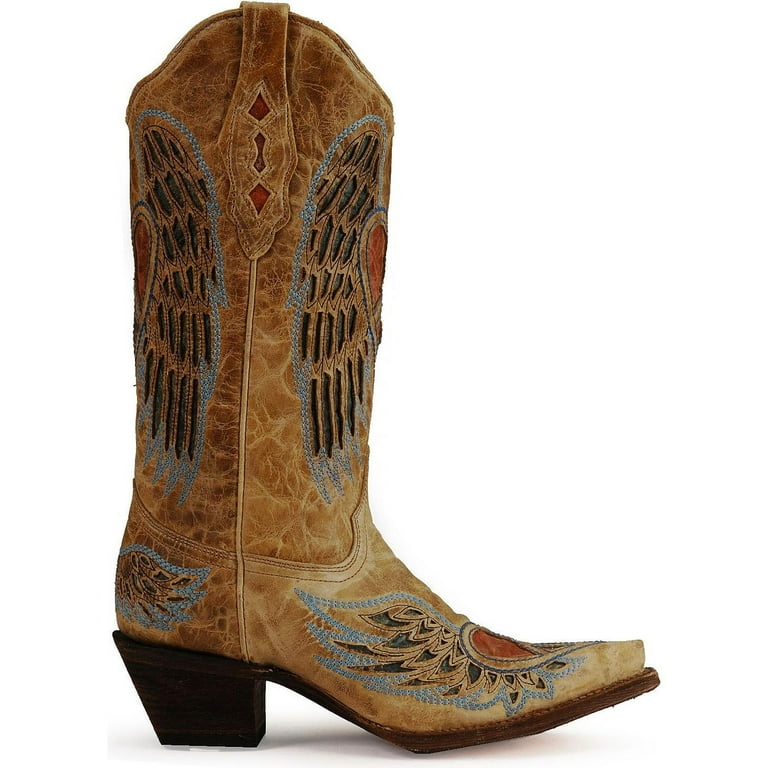 Angel wing cowgirl boots discount