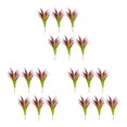 thumbnail image 3 of Plantas Artificiales Injueey Paquete de 6 Rosa Roja, 3 of 6