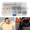 thumbnail image 4 of Grommet Eyelet Kit, Rust Prevention Eyelets Tool Kit Practical Easy Installation Widely Used  For Laces For Repairing, 4 of 8