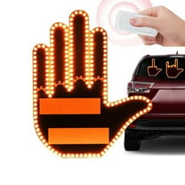 Finger Gesture Light, Funny Led Hand Sign with Remote,Hand Gesture Light for Car, Funny Road Rage Sign Lighting Light up Hand Signal Light Fun Cool Accessories Gadgets Men Women