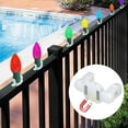 thumbnail image 6 of 20Pack Strong Magnetic Christmas Light Clips Roof for C9 Socket, Roof Outdoor,Outside Xmas String Rope Siding Fence, 6 of 7