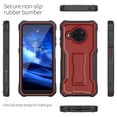 thumbnail image 3 of ExoGuard For Nokia X100 Case, Phone Case with Screen Protector and Kickstand (Red), 3 of 7