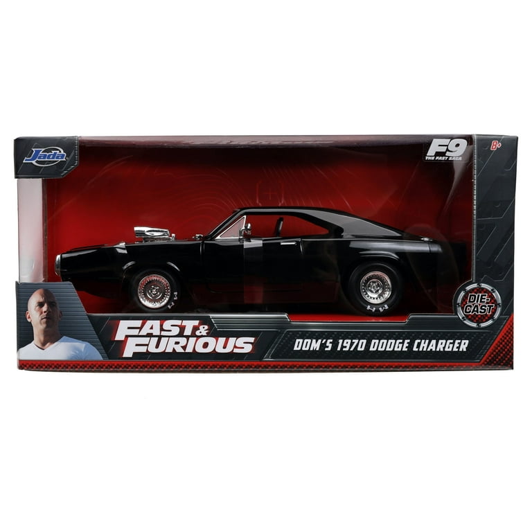 Fast & Furious 1:24 1970 Dom's Dodge Charger Die-cast Car Play Vehicles