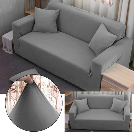 Gray Elastic Polyester Sofa Cover Pure Color Stretch Slipcover Flexible Chair Dustcoat Durable Couch Furniture Cloth Size 190 230 Cm Canada - Gray Color Sofa Cover Gray Elastic Polyester Sofa Cover Pure Color Stretch Slipcover Flexible Chair Dustcoat Durable Couch Furniture Cloth Size 190 230 Cm Canada - Gray Color Sofa Cover