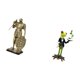 thumbnail image 5 of Figura decorativa de escritorio, estatua de caballero, escultura moderna, arte coleccionable para estantería o sala de estar., 5 of 8
