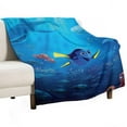 thumbnail image 2 of Finding Nemo Cartoon Blanket, Soft Cozy Fluffy Plush Throw Blanket for Boys Girls Young Adults, Warm Flannel Blanket for Living Room Bedroom Couch Bed 30"x40", 2 of 8