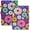 Purple Daisy, variant on Flip Case for 2021 All-New Kindle Paperwhite E-reader (6.8 Inch, 11th generation) - Folio Magnetic Cute Cover with Card Holders, Slim Lightweight PU Leather/Silicone Composite Case (Purple Daisy)