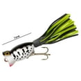 thumbnail image 2 of Arbogast Hula Popper Topwater Baits 1 3/4" Coach Dog 1/4 oz., 2 of 6