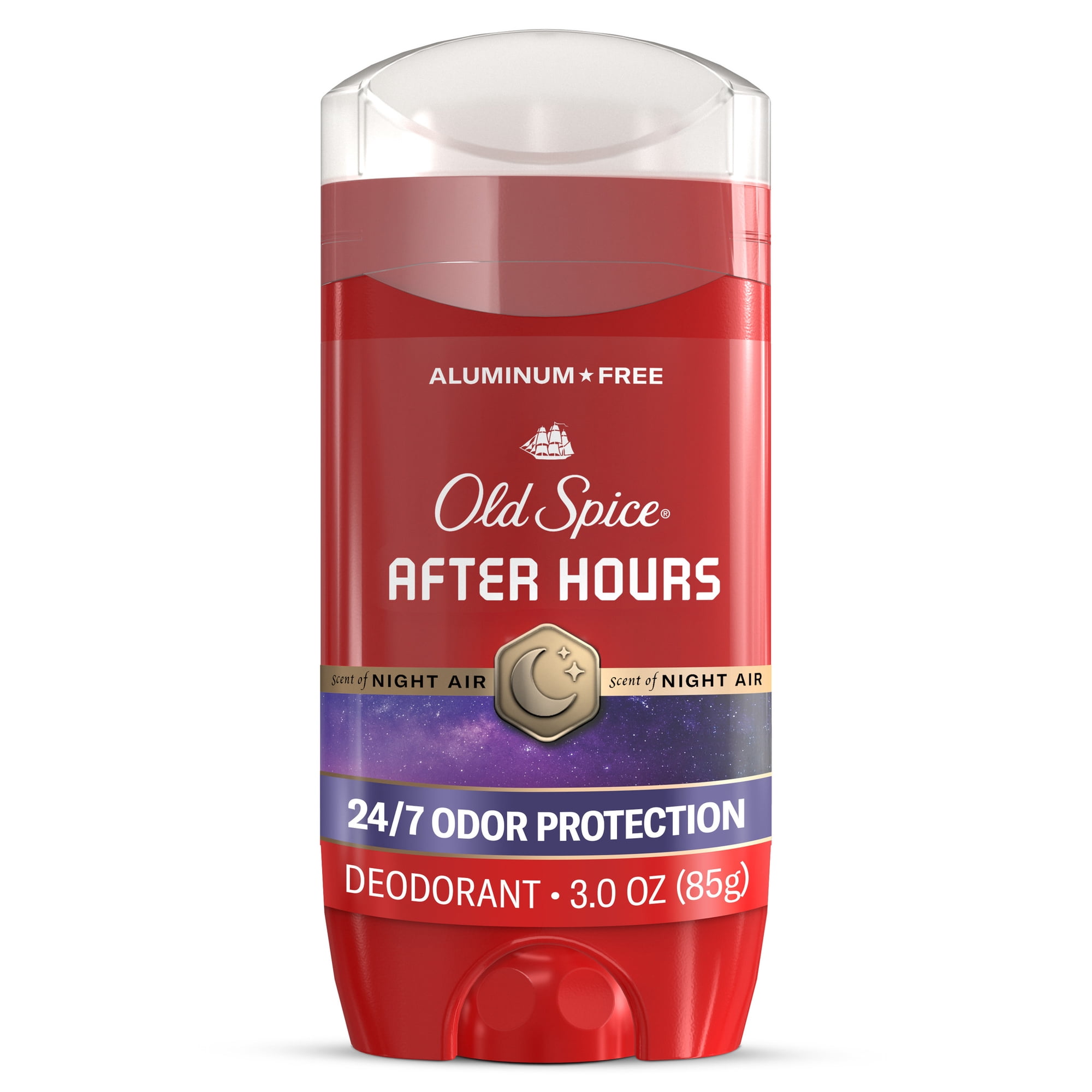 Old Spice Deodorant for Men, Red Collection, Aluminum Free, Long-Lasting Fragrance, After Hours Scent, 3.0 oz