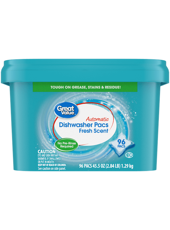 Dishwasher Detergent in Dishwashing