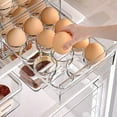 thumbnail image 5 of Egooesam Egg Container, Acrylic Egg Box Transparent, Stackable Egg Holder for Refrigerator Drawer Type, Egg Container for Refrigerator Fridge Organizer, 5 of 9