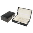 thumbnail image 2 of Unique Bargains Small Jewelry Boxes Portable Travel Jewelry Storage Large Capacity Black, 2 of 7
