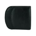 thumbnail image 3 of CTM  Leather Front Pocket C-Fold Taxi Wallet (Men), 3 of 5