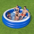 thumbnail image 2 of H2OGO! Splash Paradise Piscine Familiale Gonflable avec Appuie-Tête et Porte-Gobelets, 2 of 10