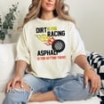 thumbnail image 2 of Dirt And Asphalt Racing Enthusiast, Ivory Comfort Colors T-Shirt, 2XL, 2 of 3