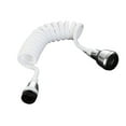 thumbnail image 1 of Guardoinrt Plastic Water Tap Extension Flexible Splashproof Universal Adjustable Home Faucet Extender Connector Accessories White 1Set, 1 of 6