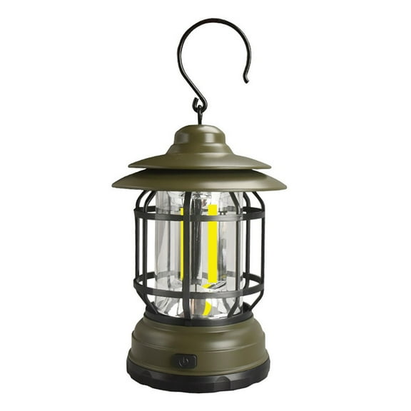 Outdoor Retro Camping Lantern Portable LED Light