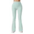 thumbnail image 3 of Stretch Pants for Women High Waisted Workout Yoga Pants Casual Bootcut Yoga Pants Leggings Women for Workout Running Athletic Activewear, 3 of 7