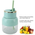 thumbnail image 3 of Portable Blender, 800ml USB Rechargeable Personal Size Blenders with Straw, Small Fruit Juicer Cup Mini On the Go Blender for Sports Travel, 3 of 7
