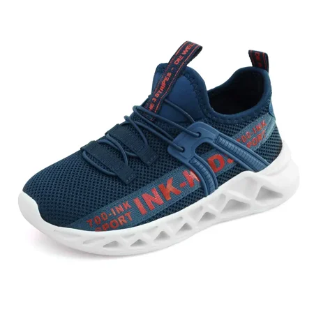 

POKUJKids Boys Soft-soled Sneakers Lightweight Breathable Non-slip Walking Shoes