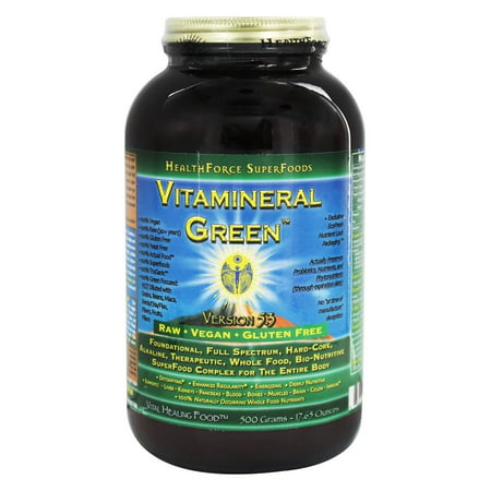 HealthForce Nutritionals - Vitamineral Green Powder Version 5.3 - 500 (Vitamineral Green Best Price)