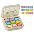 thumbnail image 1 of Patting Gel Polish, 9 Colors Sponge Pat Paint Nail Set,Rainbow Solid Beauty Care, 1 of 5