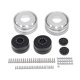 thumbnail image 1 of Ruedas Hubs Rodamiento delantero Freno de freno Neumático de metal Beadlock RIM modificado 1/14 Control remoto Reemplazo de tractores de automóviles para Tamiya 2PCS Kearding  FN001115-00, 1 of 7