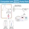 thumbnail image 2 of Piezas para extractor de leche Maymom compatibles con Spectra S1 S2, 17 mm, 2 of 8
